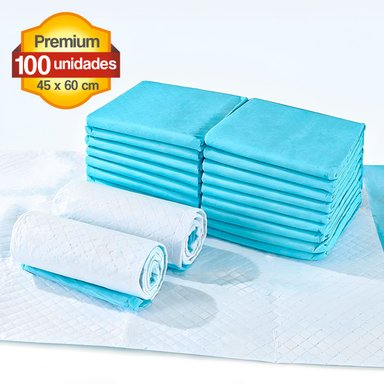 100 SABANILLAS DE CARBONO 45X60 + 12 GUANTES PERROS MASCOTAS - 9