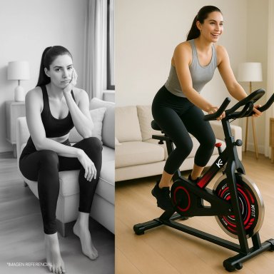 BICICLETA ESTÁTICA SPINNING PROFESIONAL FITNESS STRONG K-FIT - 3