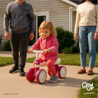 TRICICLO INFANTIL DE 4 RUEDAS FIORI ROJO GLOWUP - 5