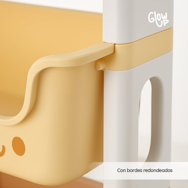 MUEBLE ORGANIZADOR JUGUETES NIÑOS CON 3 CONTENEDORES GLOWUP - 4