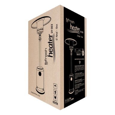 ESTUFA DE PATIO EXTERIOR A GAS 50,000 BTU ANTIVUELCO BFRESH - 2