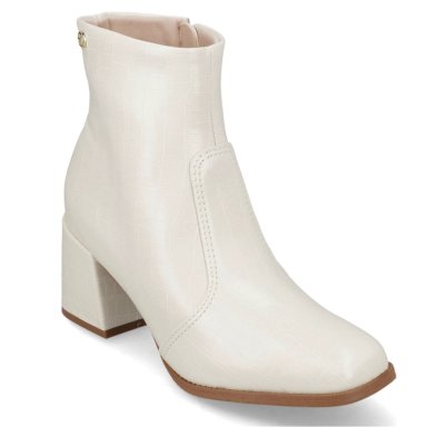 BOTIN MUJER BLANCO OFF MOLECA - 3