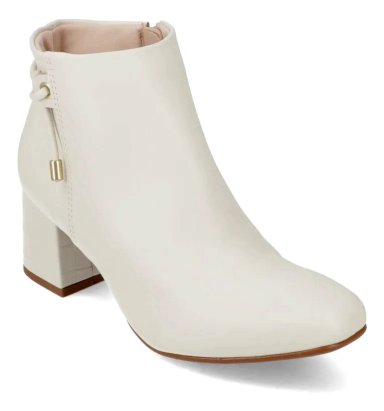 BOTIN MUJER BLANCO OFF BEIRA RIO - 3
