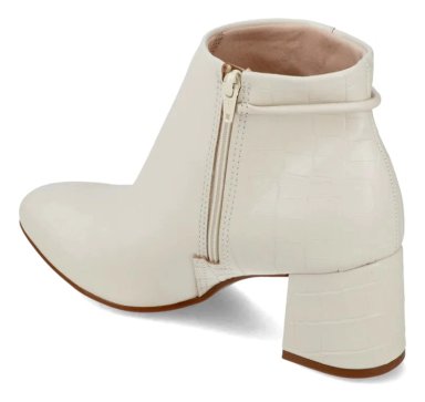 BOTIN MUJER BLANCO OFF BEIRA RIO - 5