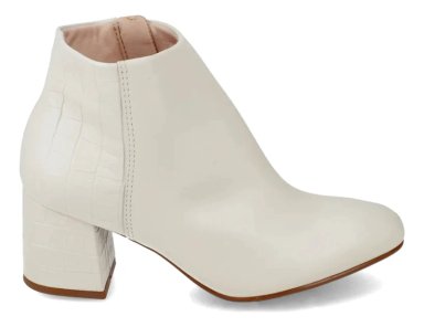 BOTIN MUJER BLANCO OFF BEIRA RIO - 1