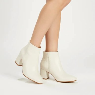 BOTIN MUJER BLANCO OFF BEIRA RIO - 2