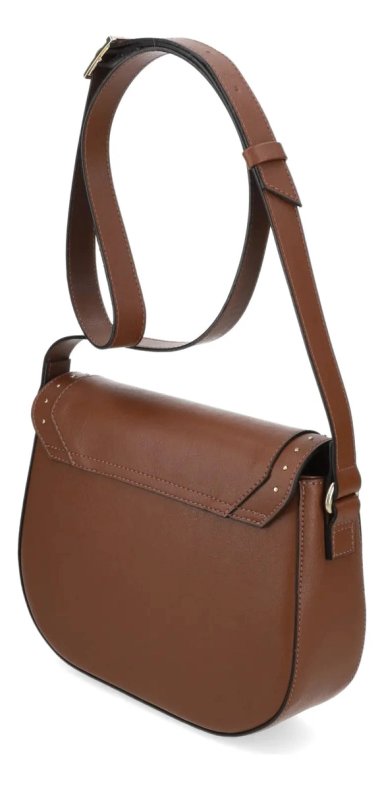 CARTERA BANDOLERA MUJER VIZZANO CAMEL CON DETALLES DE TACHAS - 5