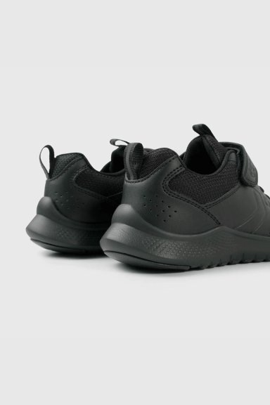 ZAPATILLA ESCOLAR NEGRA UNISEX CON VELCRO JUNIOR - 5