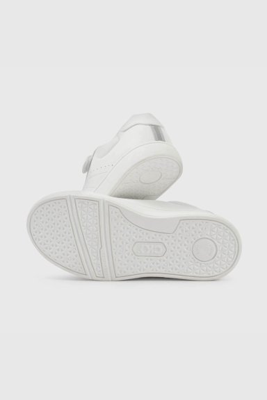 ZAPATILLA ESCOLAR BLANCA CON VELCRO - 3
