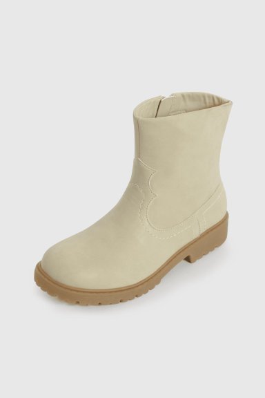 BOOTIE NIÑA 55884 BEIGE COLLOKY - 6