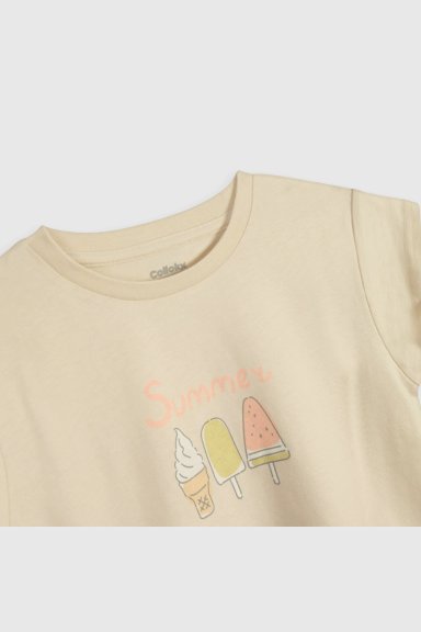 PIJAMA ALGODÓN NIÑA COLLOKY BEIGE 56106 - 4