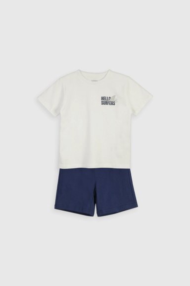 PIJAMA ALGODÓN NIÑO COLLOKY AZUL 56108 - 1