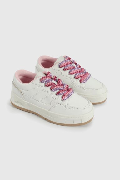 ZAPATILLA LIFESTYLE DE NIÑA MULTICOLOR CAÑA BAJA CON CORDON - 1