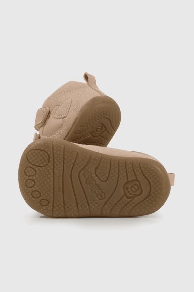 BOTIN GATEADOR CAÑA MEDIA PARA NIÑA ROSADA CON VELCRO - 3