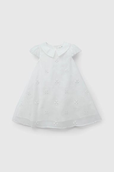 VESTIDO NIÑA  BLANCO COLLOKY - 1