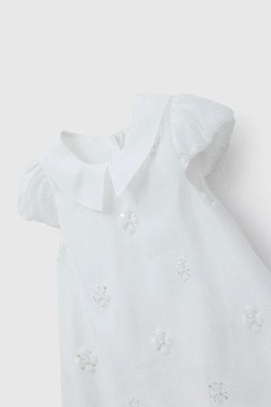 VESTIDO NIÑA  BLANCO COLLOKY - 4
