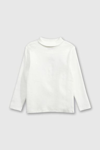 BEATLE LISO ALGODON BLANCO PARA BEBE  DE 3/6 A 36 MESES - 1