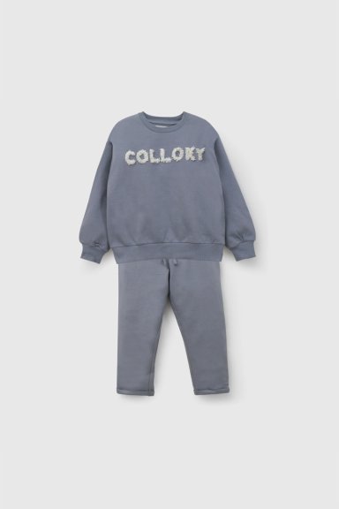 PANTALON BUZO CELESTE 7574 COLLOKY - 4