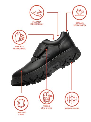 ZAPATO NEGRO 7293 COLLOKY - 2