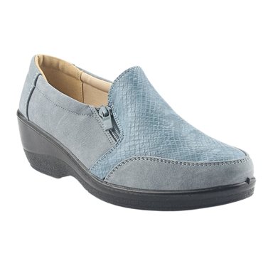 ZAPATO CHALADA MUJER ZLAT-2 AZUL CASUAL - 4