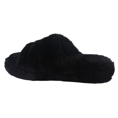 PANTUFLA CHALADA MUJER SLIPPER-1 NEGRO COMFORT - 2