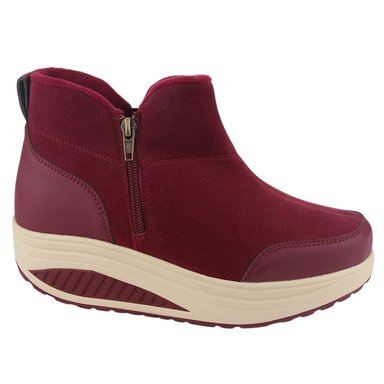 BOTIN FUNWAY MUJER TIJA-4 ROJO CASUAL - 1