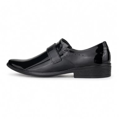 ZAPATO FERRACINI HOMBRE 4373 FRANKFURT NEGRO CHAROL CASUAL - 4