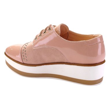 ZAPATO CHALADA MUJER GATE-1 ROSADO CASUAL - 2