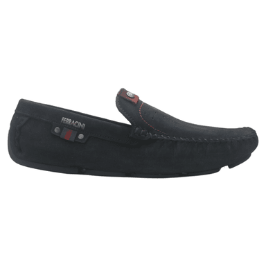 MOCASIN FERRACINI HOMBRE 2774 MALI AZUL MARINO CASUAL - 1