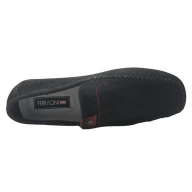 MOCASIN FERRACINI HOMBRE 2774 MALI AZUL MARINO CASUAL - 5