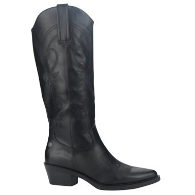BOTA CHALADA MUJER WEST-20 NEGRO NEGRO CASUAL - 1
