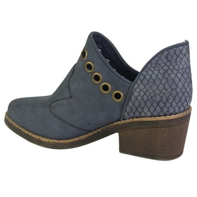 BOTIN CHALADA MUJER CAMP-15 AZUL CASUAL - 2