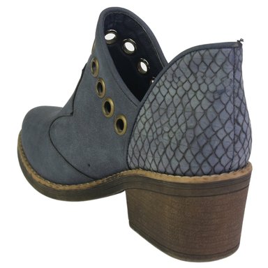 BOTIN CHALADA MUJER CAMP-15 AZUL CASUAL - 4