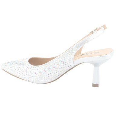 ZAPATO CHALADA MUJER HOT-70 PLATEADO CASUAL - 2