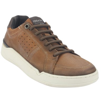 ZAPATILLA FERRACINI HOMBRE 8787 DROP CAMEL CASUAL - 3