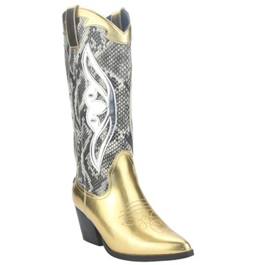 BOTAS MUJER CHALADA DORADO WESTNEW-1 CASUAL - 3