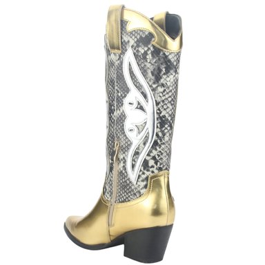 BOTAS MUJER CHALADA DORADO WESTNEW-1 CASUAL - 4