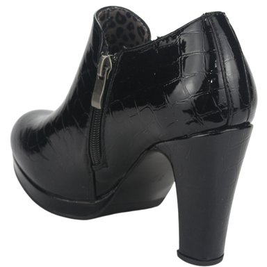 ZAPATO CHALADA MUJER PLATAFORM25 NEGRO CASUAL - 4