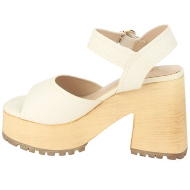 SANDALIAS MUJER CHALADA VIVA-6 BEIGE CASUAL - 2