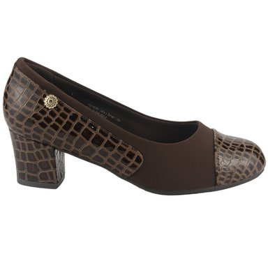 ZAPATO CHALADA MUJER FLEXI-15 CAFE  CASUAL - 1