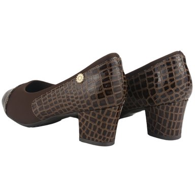 ZAPATO CHALADA MUJER FLEXI-15 CAFE  CASUAL - 5