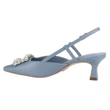 ZAPATOS MUJER JORGE BISCHOFF CUERO P17994002 CASUAL AZUL - 2