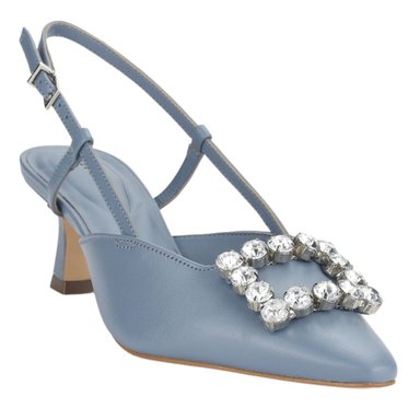 ZAPATOS MUJER JORGE BISCHOFF CUERO P17994002 CASUAL AZUL - 3
