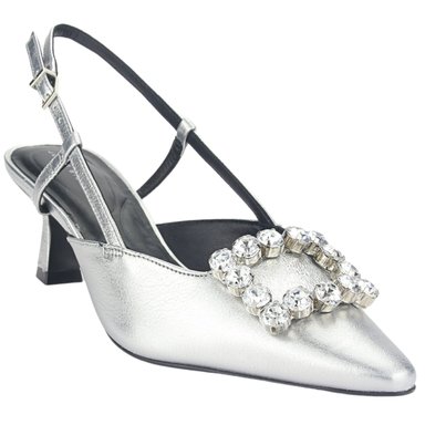 ZAPATOS MUJER JORGE BISCHOFF CUERO P17994002 PLATEADO CASUAL - 3