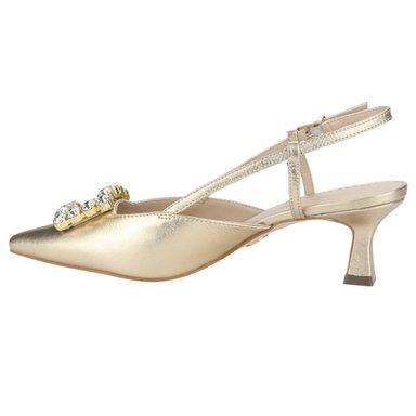 ZAPATOS MUJER JORGE BISCHOFF CUERO P17994002 DORADO CASUAL - 2