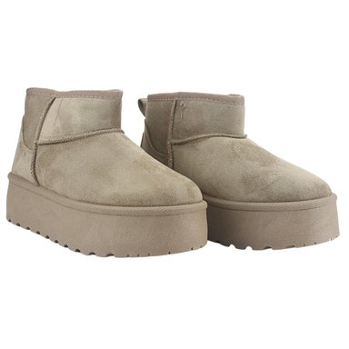 BOTIN CHALADA MUJER PINGUIH-1 TAUPE COMFORT - 5