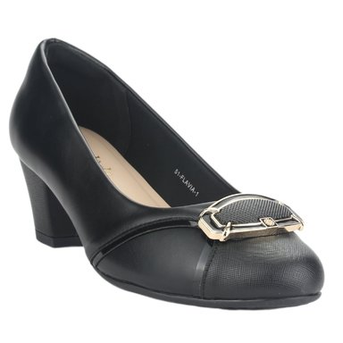 ZAPATO CHALADA MUJER FLAVIA-1 NEGRO CASUAL - 3