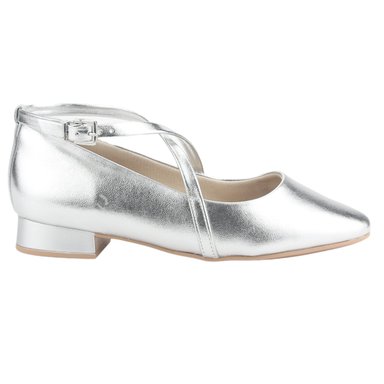 ZAPATO RAMARIM MUJER 2415102 PLATEADO CASUAL - 1