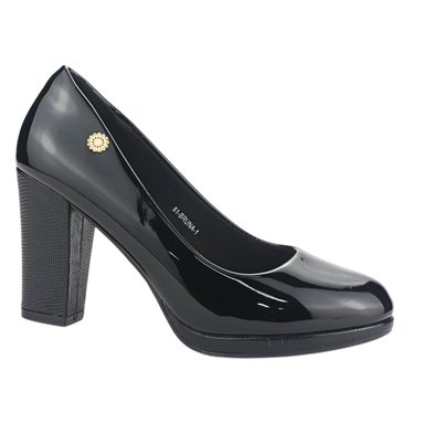 ZAPATO CHALADA MUJER BRUNA-1 NEGRO CASUAL - 1