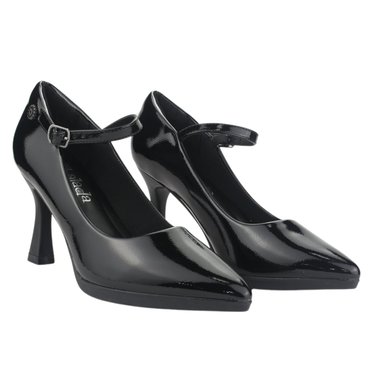 ZAPATO CHALADA MUJER CYRIL-4 NEGRO CASUAL - 5